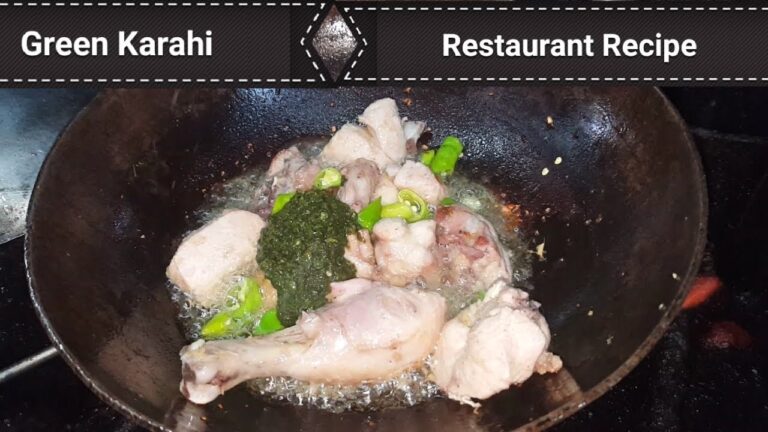 How to Make the Best Creamy Green Chicken Karahi: 5 Secret Tips