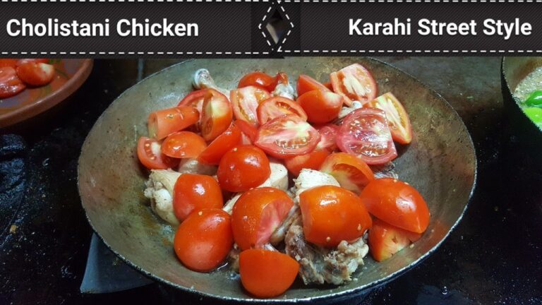 How to Make the Best Cholistani Chicken Karahi: Original Street Style