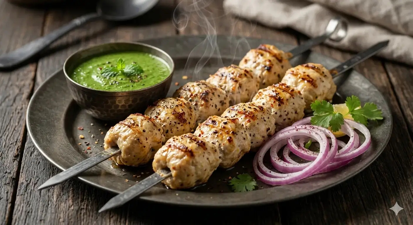 Chicken Reshmi Kabab