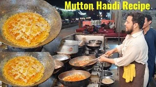 Authentic Yadgar Shinwari Mutton Handi Recipe Silky White Creamy Restaurant Style