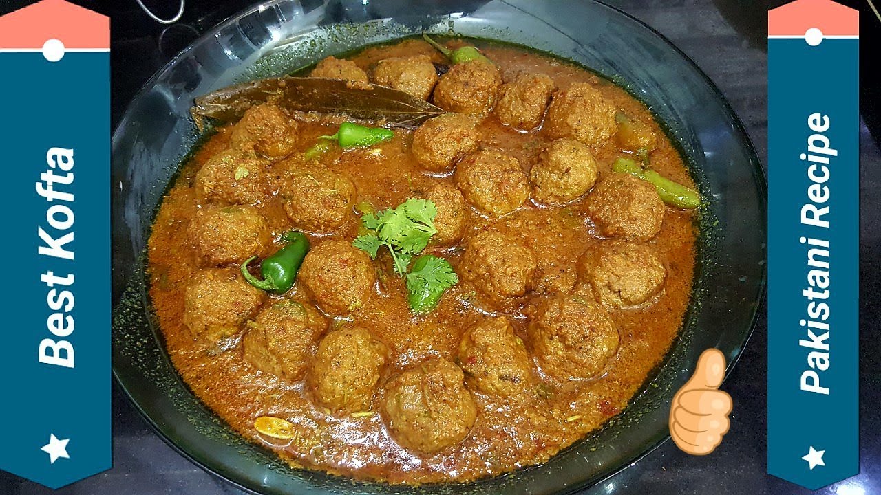Pakistani Special Kofta Curry Recipe - Cooking with Kawish