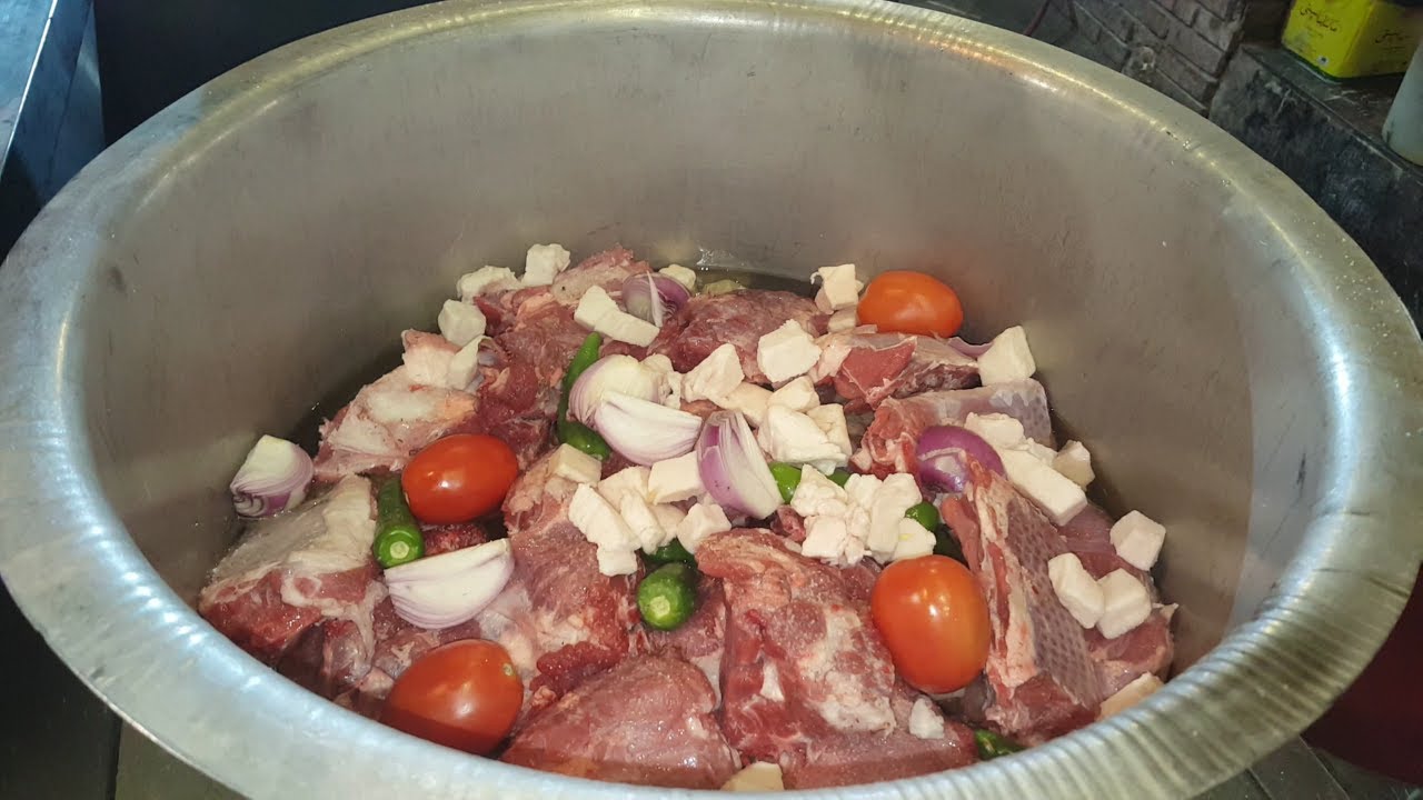 Peshawari Mutton Rosh Recipe - Cooking with Kawish