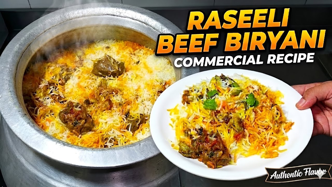 Karachi Beef Biryani — Cooking with Kawish