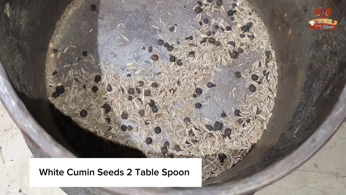 White cumin seeds for the kunna masala